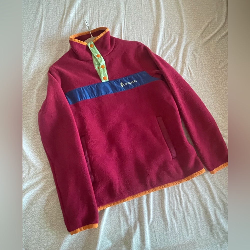 Cotopaxi women fleece pullover size small